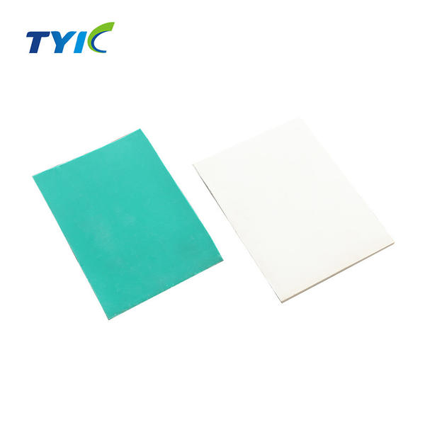 Lámina de PVC blanda verde